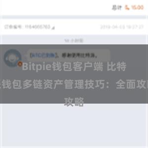 Bitpie钱包客户端 比特派钱包多链资产管理技巧：全面攻略