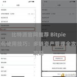 比特派官网推荐 Bitpie钱包使用技巧：多链资产管理全攻略