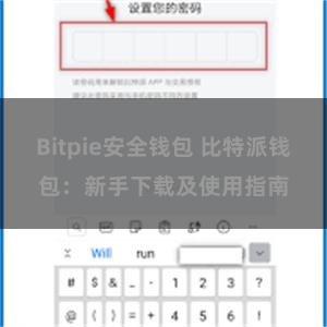 Bitpie安全钱包 比特派钱包：新手下载及使用指南