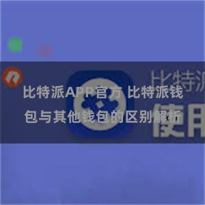 比特派APP官方 比特派钱包与其他钱包的区别解析