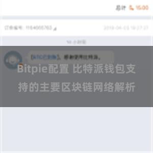 Bitpie配置 比特派钱包支持的主要区块链网络解析