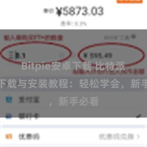 Bitpie安卓下载 比特派钱包下载与安装教程：轻松学会，新手必看