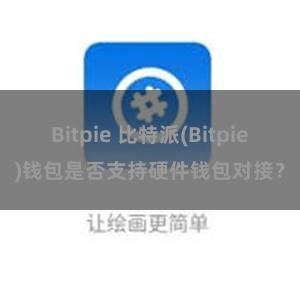 Bitpie 比特派(Bitpie)钱包是否支持硬件钱包对接？