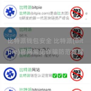 比特派钱包安全 比特派(Bitpie)官网常见诈骗防范提醒