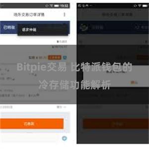 Bitpie交易 比特派钱包的冷存储功能解析