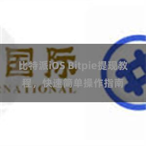比特派iOS Bitpie提现教程，快速简单操作指南