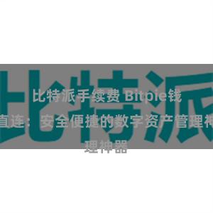 比特派手续费 Bitpie钱包直连：安全便捷的数字资产管理神器