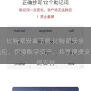 比特派安卓下载 比特派安全钱包，保障数字资产，共享便捷支付